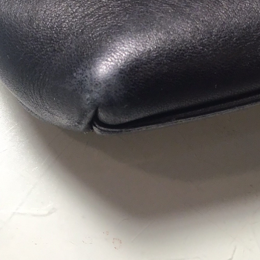 ✔️Vintage Coach Black/Silver Shoulder Bag, EUC for age - Picture 10 of 15